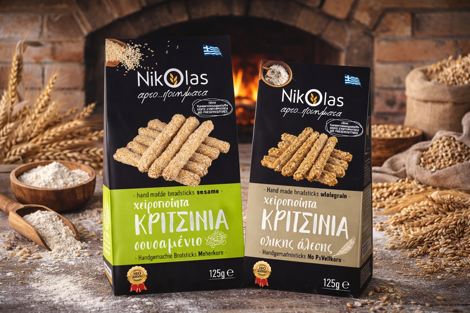 Κριτσίνια Nikolas