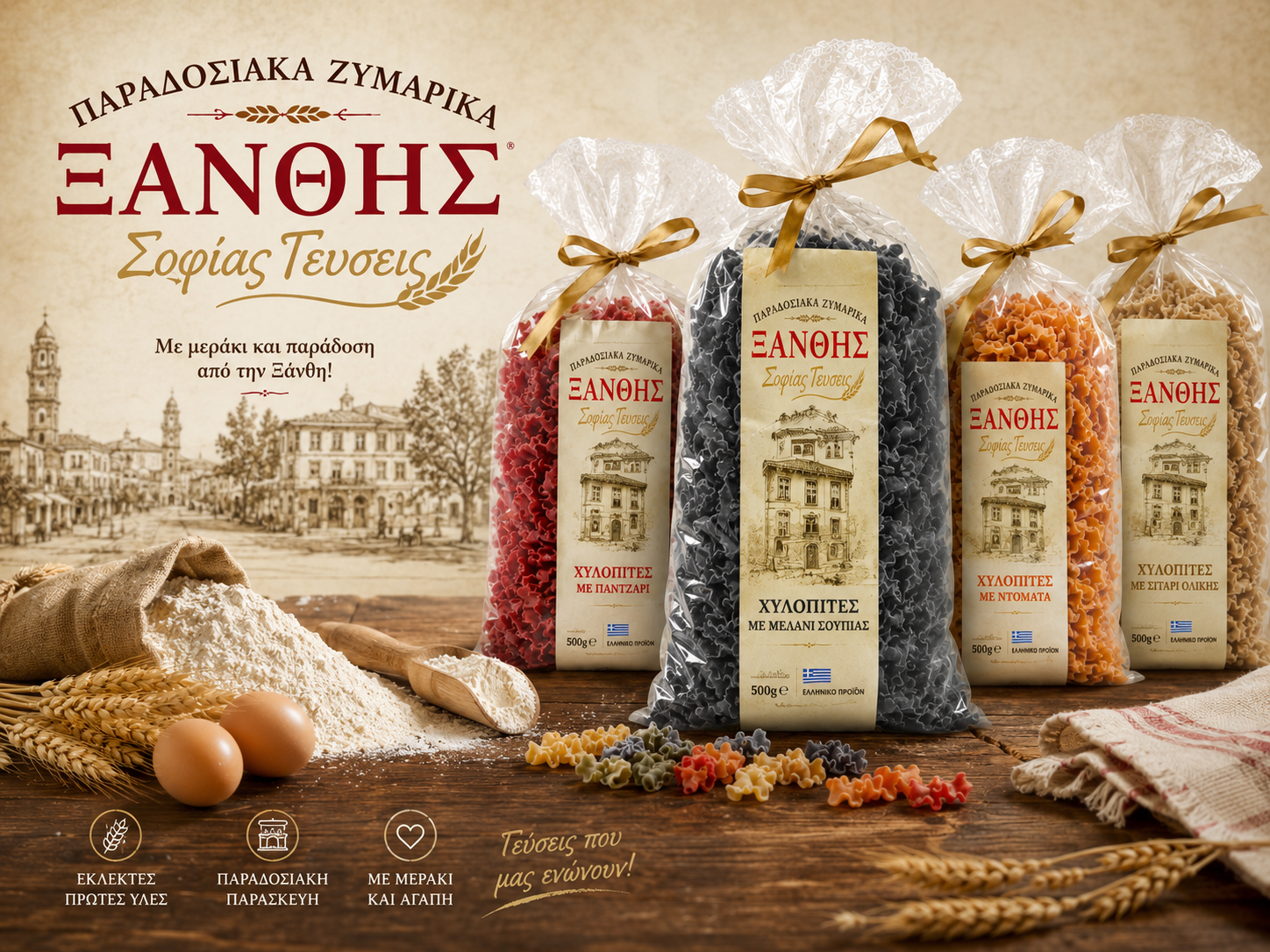 Παραδοσιακά Ζυμαρικά Ξάνθης