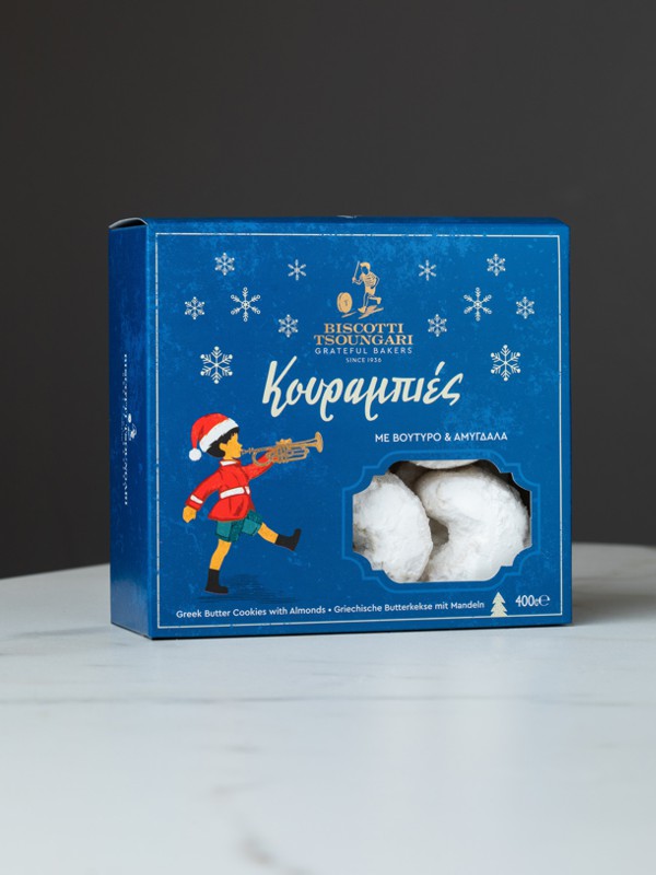 Κουραμπιές με βούτυρο & αμύγδαλο(400gr)