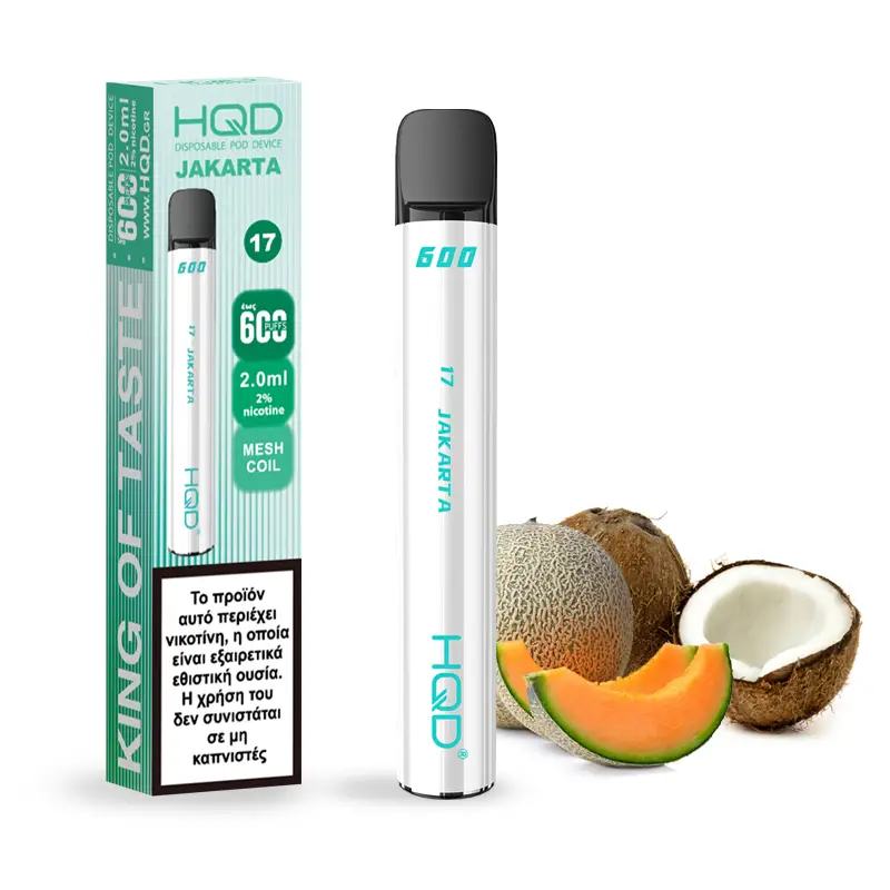 HQD 600 Καρύδα Πεπόνι – Jakarta Coconut – Melon