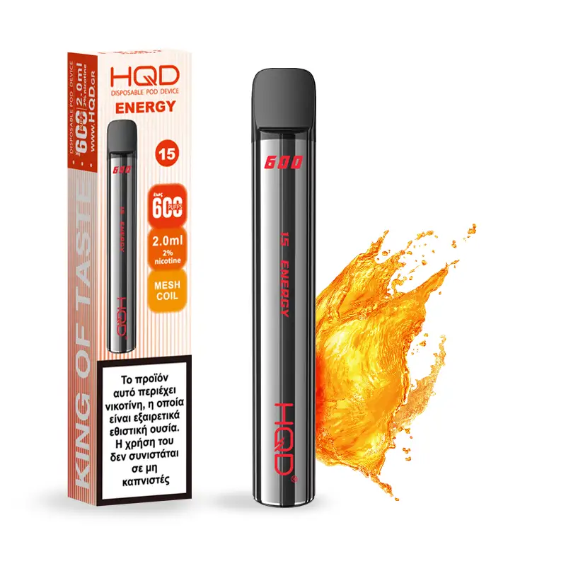 HQD 600 Ενεργειακό Ποτό – Energy Drink