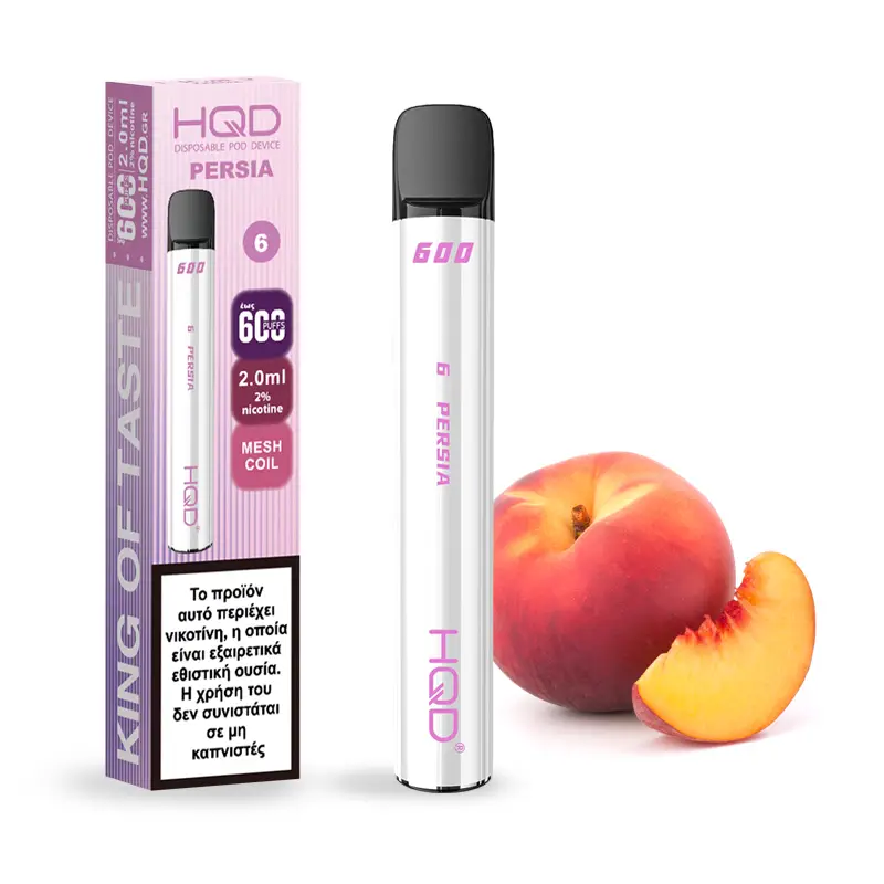 HQD 600 Ροδάκινο – Persia Peach