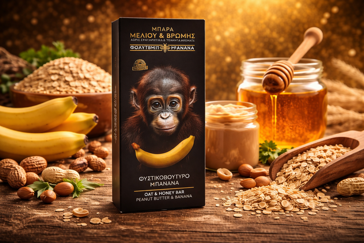 Φυστικοβούτυρο και Μπανάνα 60γρ.