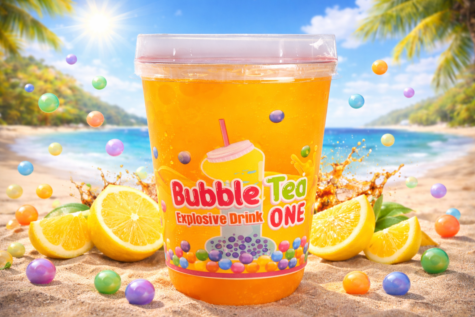 Bubble Tea Lemon Cola 440ml