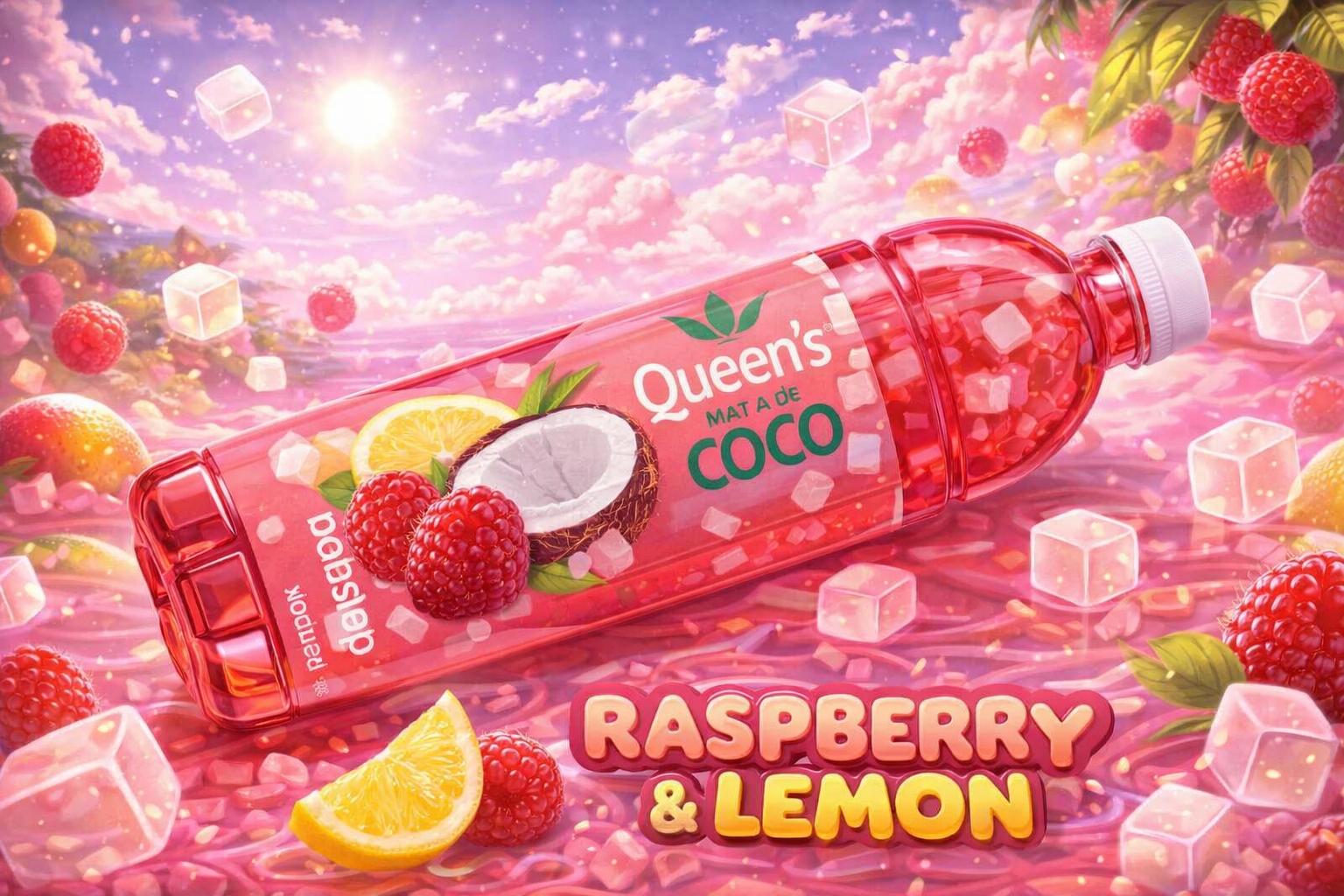 Raspberry & Lemon 500ml