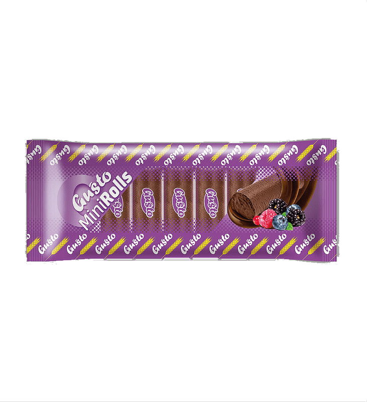 MINI ROLLS ΡΟΛΟ GUSTO 40GR Φρούτα του Δάσους