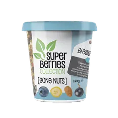 SBC GONE NUTS BREAKFAST MIX 8τμχ*140gr.