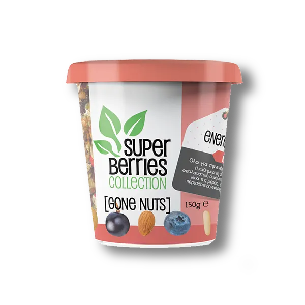 SBC GONE NUTS ENERGY MIX 8τμχ*150gr.