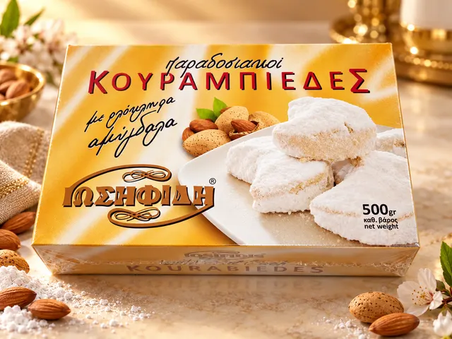 Κουραμπιές Μισοφέγγαρο Καρβάλης 450γρ*20τμχ