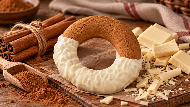 Κρίκος Κανέλας Με Λευκή Σοκολάτα 3kg