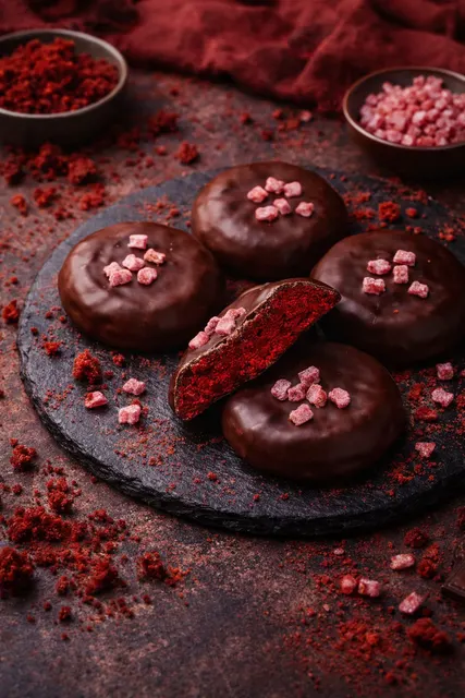 ❄️Brownie Cookie Red Velvet Με Σοκολάτα 4kg