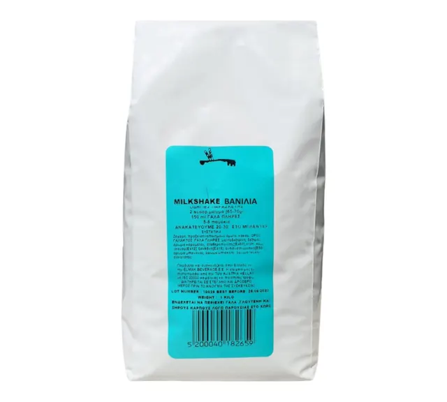 NOVELLO MILKSHAKE ΒΑΝΙΛΙΑ 1Kg