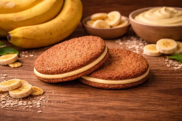 Cookies Βρώμης Με Γέμιση Μπανάνας 5kg
