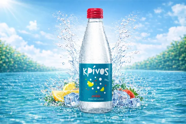 Γκαζόζα "Κρίνος" 250ml 12τεμ/κιβ